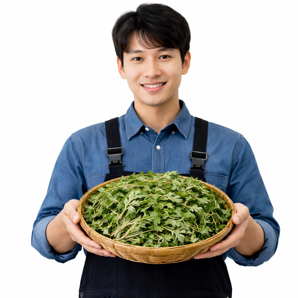 일등농수산 국산 남해 유명산지 해풍 쑥, 1개, 500g 10,800원