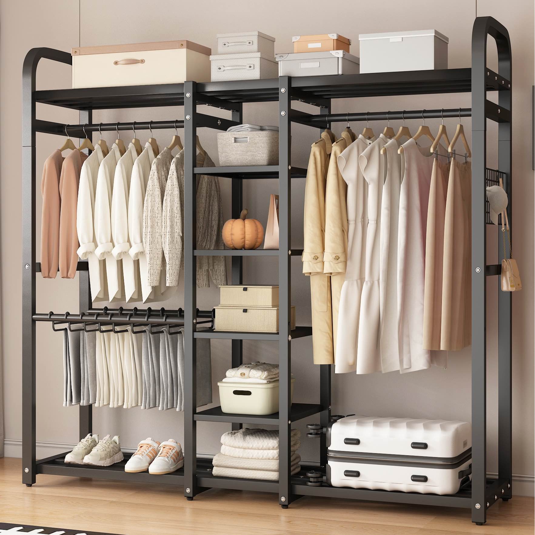 모던홈  철제 스탠드 시스템 드레스룸 행거 48,800원