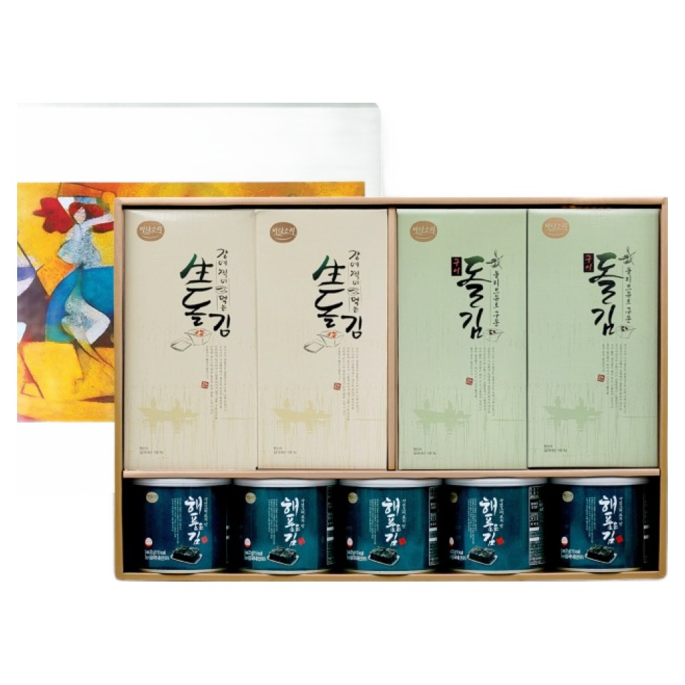 바다소리 구이돌김 종합1호 선물세트, 1개 89,000원