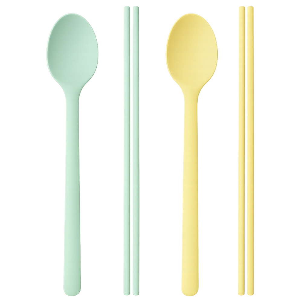소소낫 실리콘 수저 2인세트 11,900원
