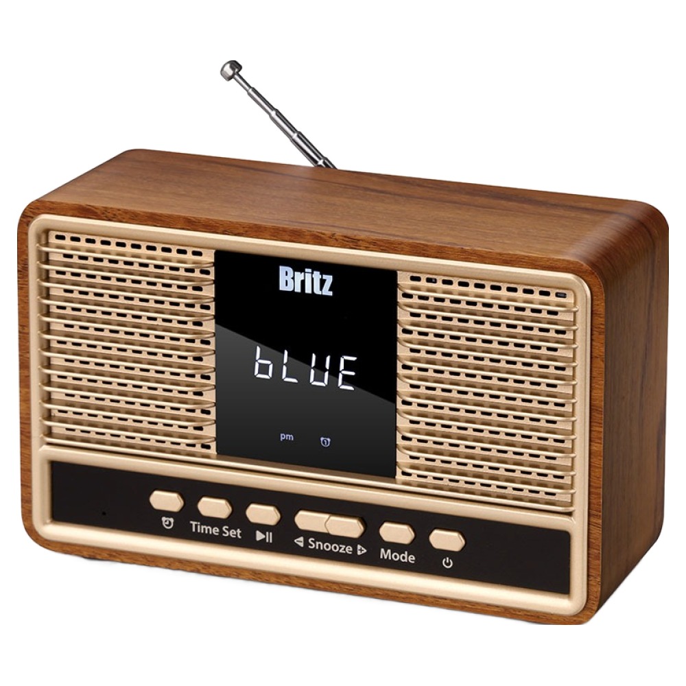 브리츠 레트로 FM 라디오 홈인테리어 블루투스 스피커 46,900원