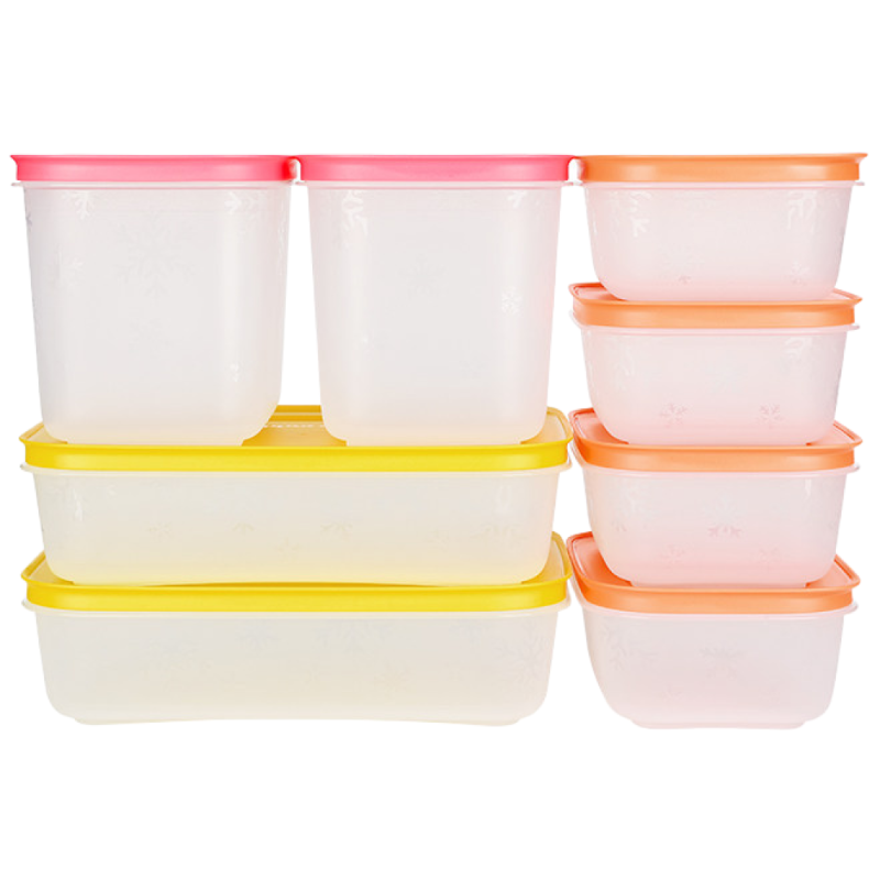 타파웨어 냉장고정리 밀폐용기 8종세트, 0.45L(4p)+1L(2p)+1.1L(2p), 1세트 44,180원