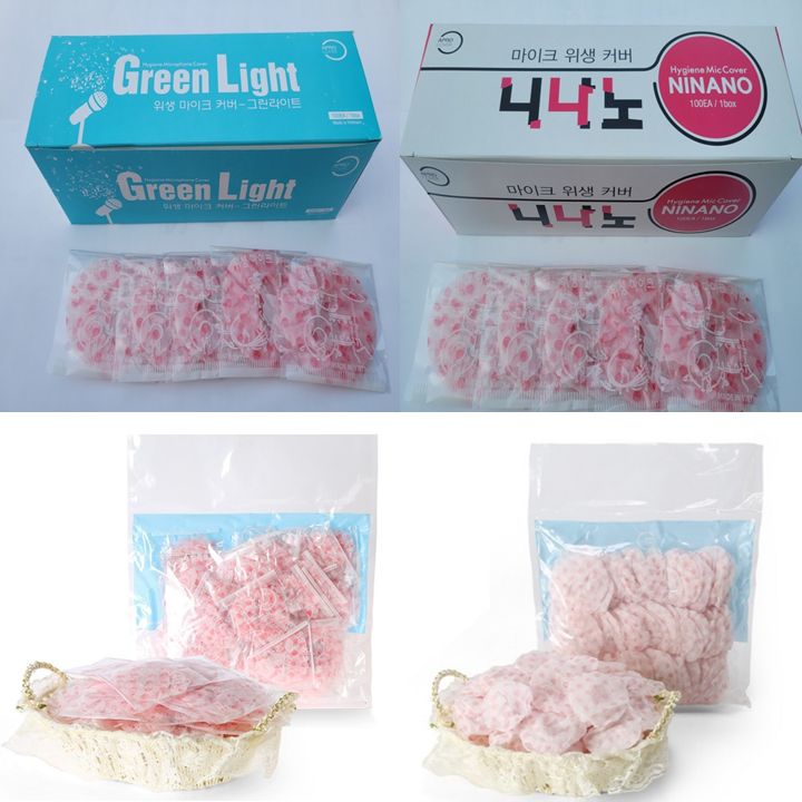 6종 JNS 마이크위생커버 5000매 100%미싱제품, 박스있고 비닐있는 무선50상자 105,000원
