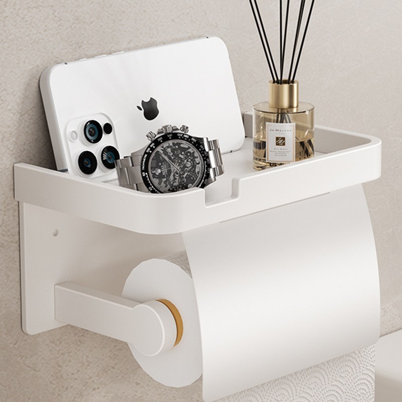 소리울 벽면 무타공 접착식 욕실 화장실 휴지걸이 15,600원