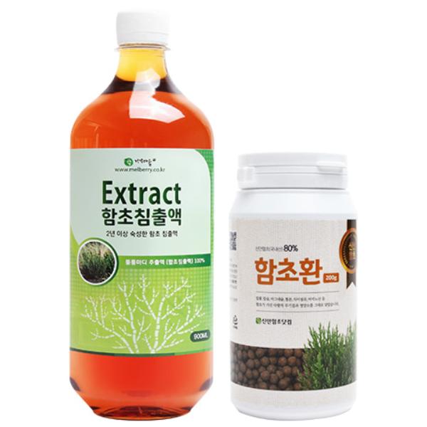 신안함초닷컴 2주 함초단기세트(함초발효액1병+함초환200g), 1세트 69,000원