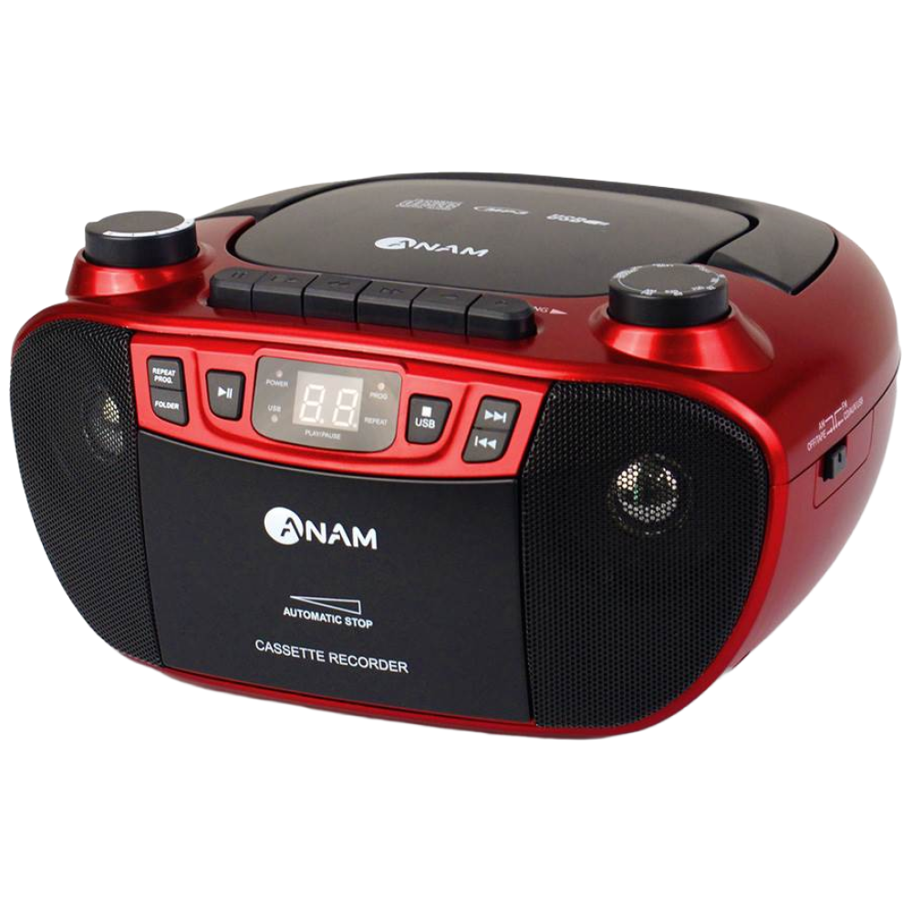 아남 MP3 CD포터블 카세트 A-90 USB인식 카세트 FM 라디오 AUX 이어폰 단자 어학용 62,000원