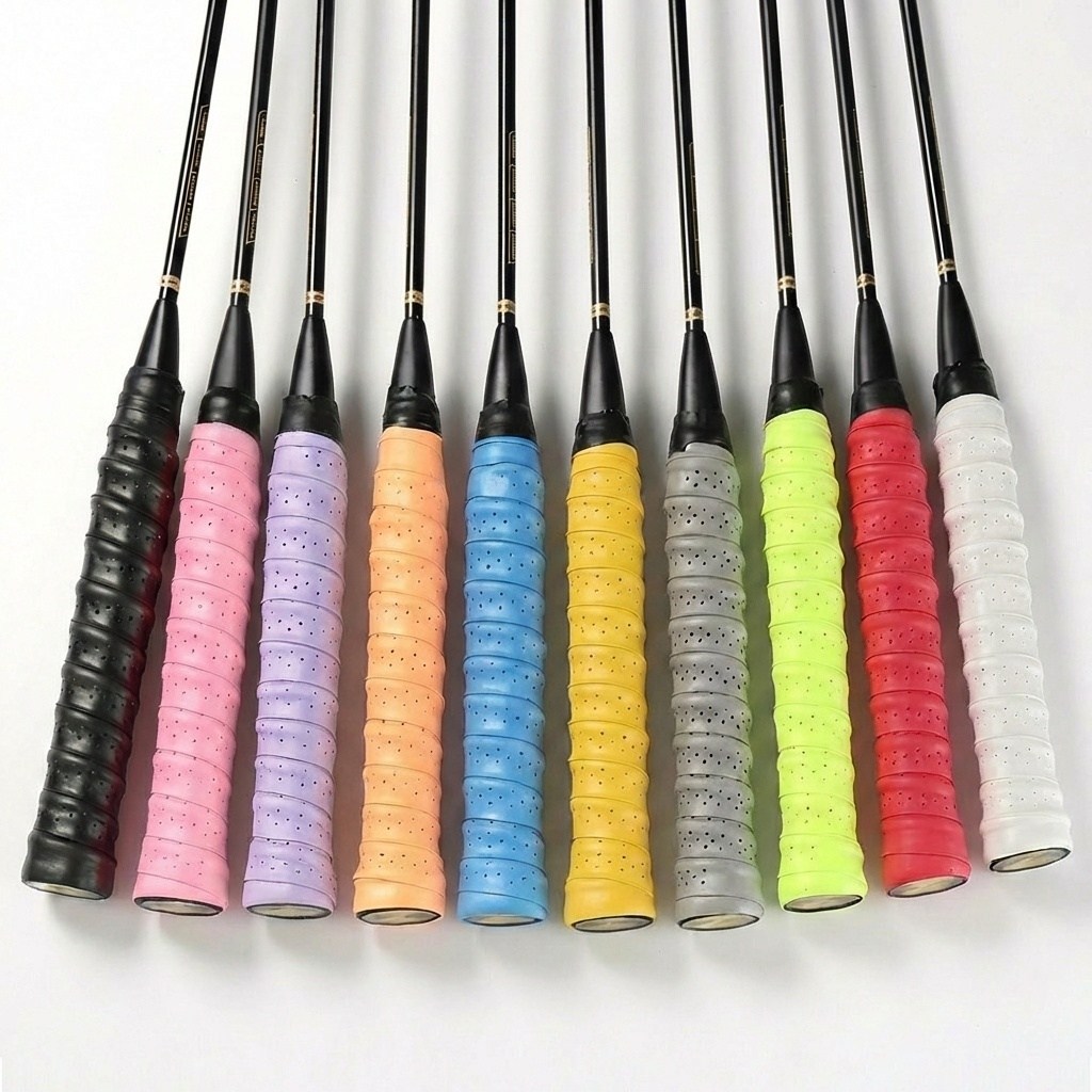 픽메이트 배드민턴 심쿠션 그립 테이프 10종 세트, 1세트, 혼합색상 14,100원