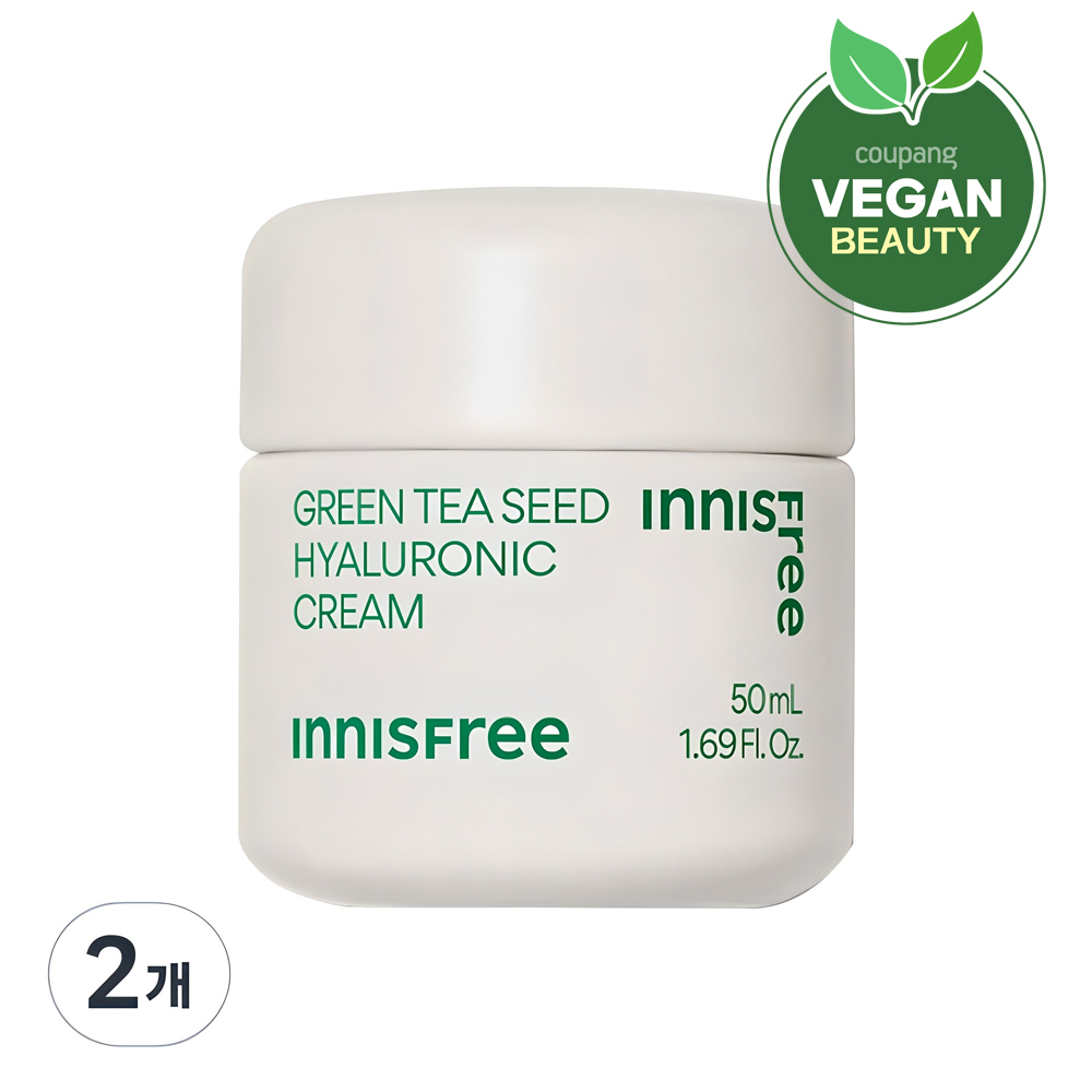 이니스프리 New 그린티 씨드 히알루론산 고수분 크림 30,400원