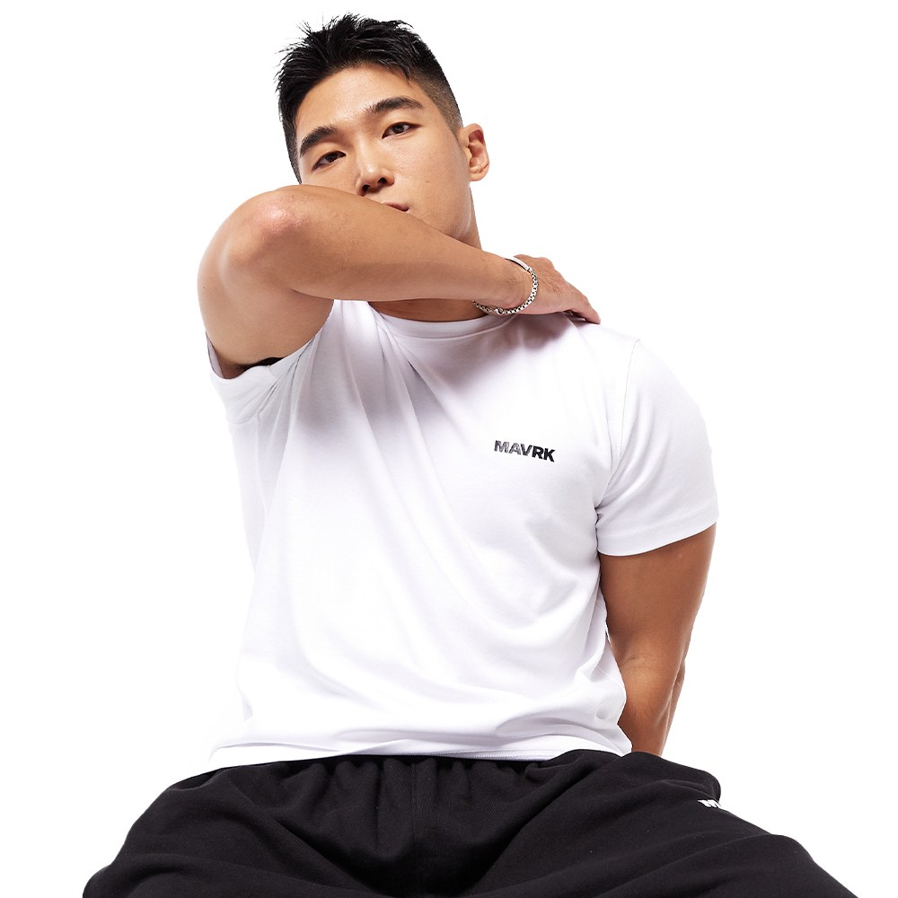 MAVRK 매버릭 데일리 스몰로고 머슬핏 반팔티셔츠 4COLORS 35,000원