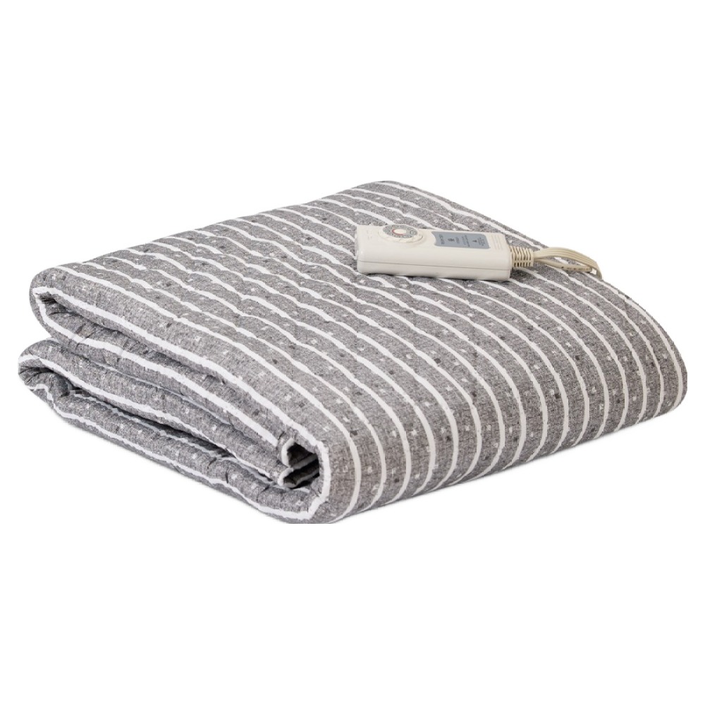 슬리브 한일의료기 워셔블 이중열선 탄소 전기요 HL-S210(25), 그레이&스트라이프, 중(100 x 180 cm) 29,900원