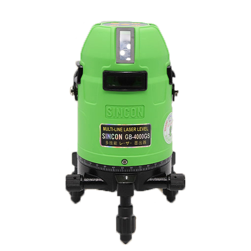 신콘 SINCON GB-4000GS 5포인트 그린 전자식 자동 레이저레벨기 AA충전지 제공 4V4H1D, 1개 388,000원