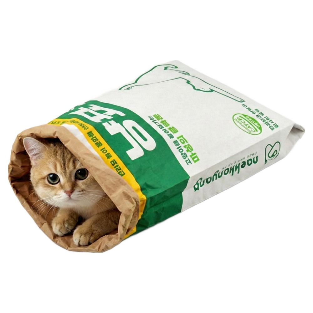 내꼬냥 고양이 냥표 냥봉투 바스락 터널 대형 숨숨집 장난감, 1개 6,190원