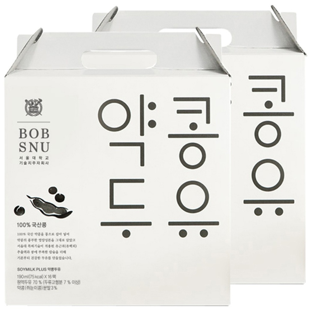 서울대밥스누 오리지널 약콩두유, 190ml, 32개 27,880원