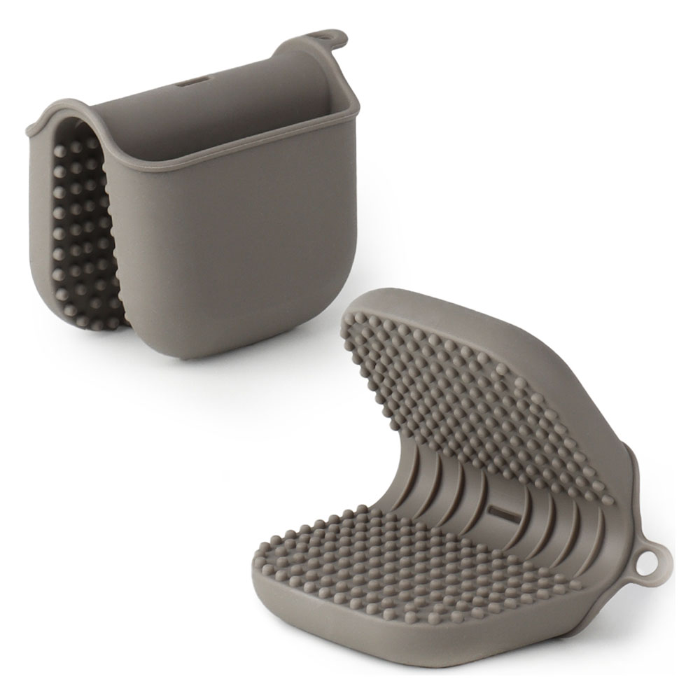 두툼한 실리콘 내열 손잡이, 그레이, 2개 7,500원