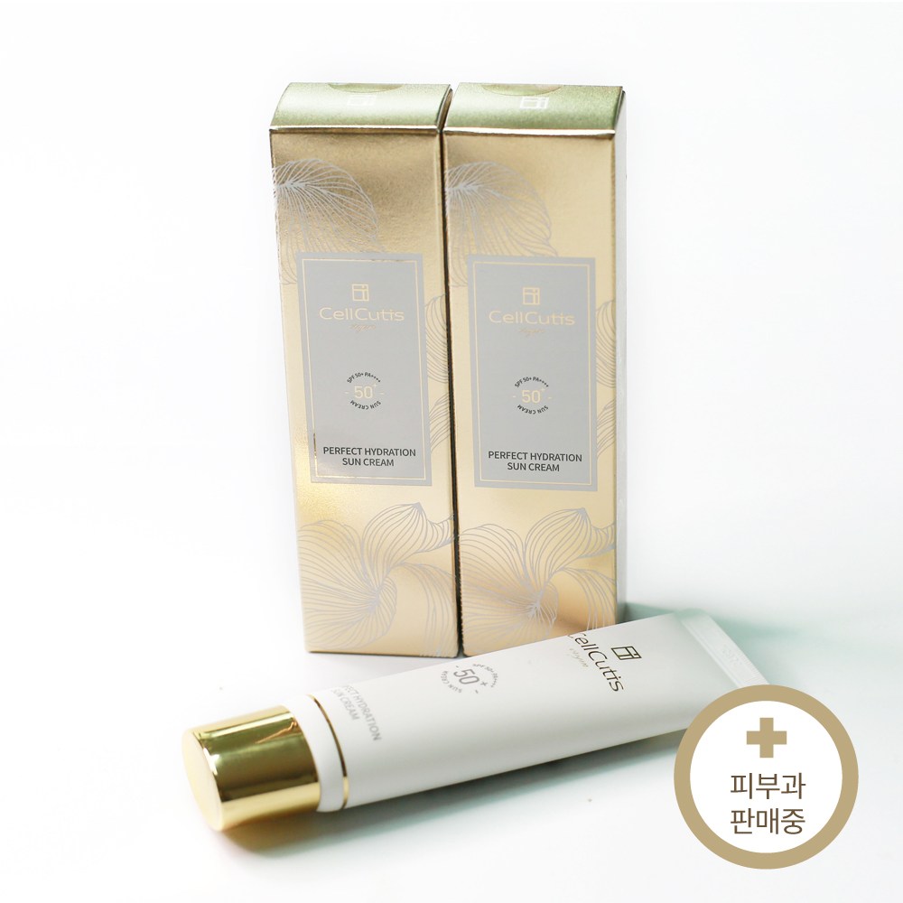 셀큐티스 퍼펙트 하이드레이션 선크림 [강남피부과 판매중] 줄기세포배양액 함유, 피부과전용, 기능성 자외선차단 화장품, 끈적임NO 36,200원