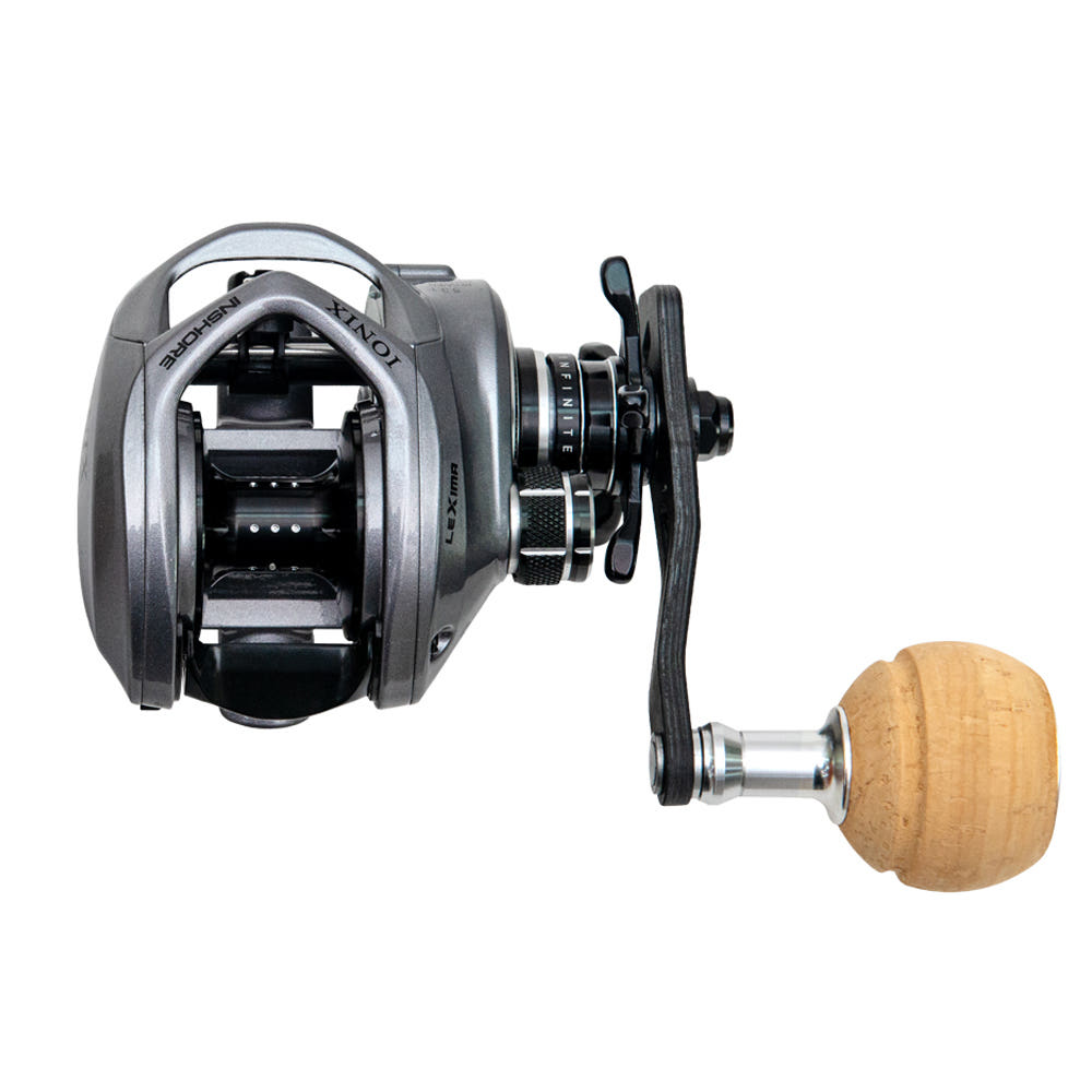 BANAX 바낙스 아이오닉스 인쇼어 베이트릴 109G 5.3:1 문어 쭈꾸미 갑오징어 참돔 라이트지깅, 실버그레이, 109G(우핸들) 174,900원