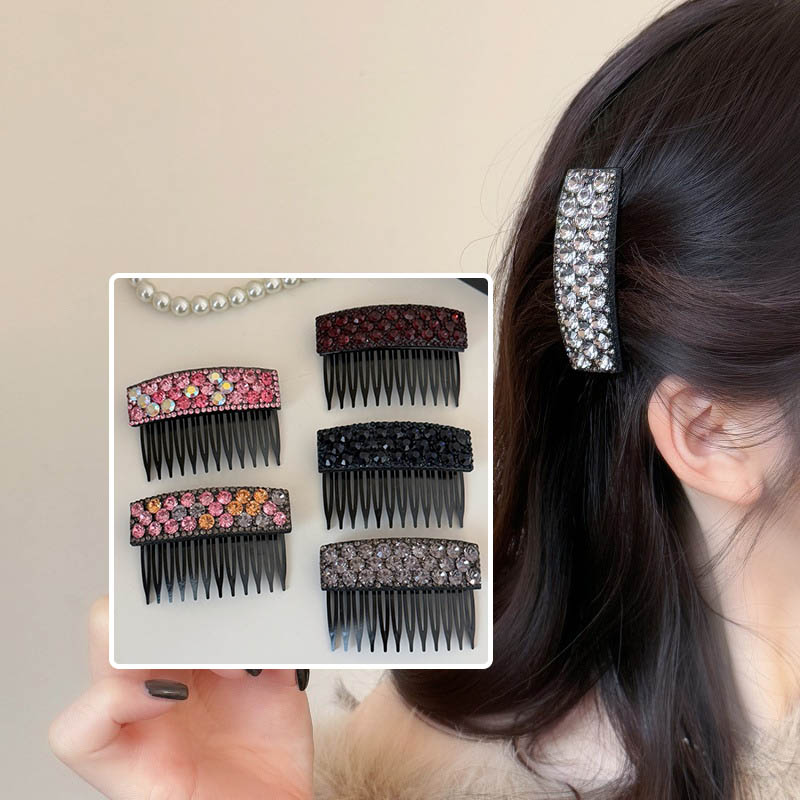 ZMBIRD 반짝반짝 컬러큐빅 잔머리 헤어빗핀 5종세트 H3910 12,900원