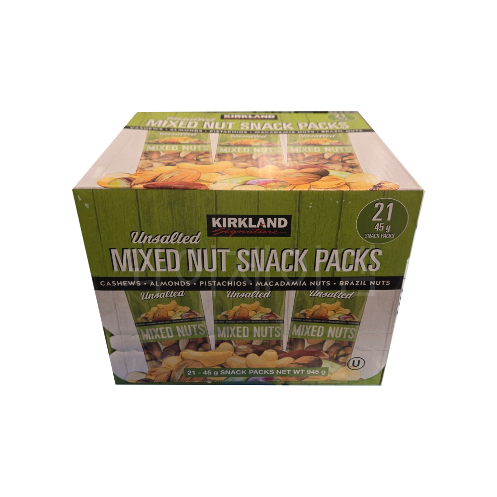Free Delivery 커클랜드 시그니쳐 믹스 넛 스낵 팩 | KIRKLAND SIGNATURE MIXED NUT SNACK PACKS 30,490원