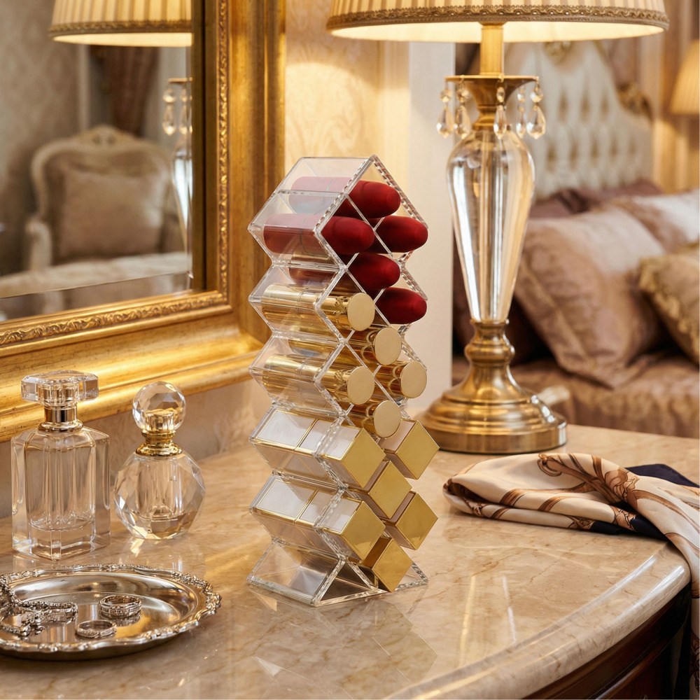 사네르 투명 16구 립스틱 정리함 화장대 필수 화장품 보관함 3,900원