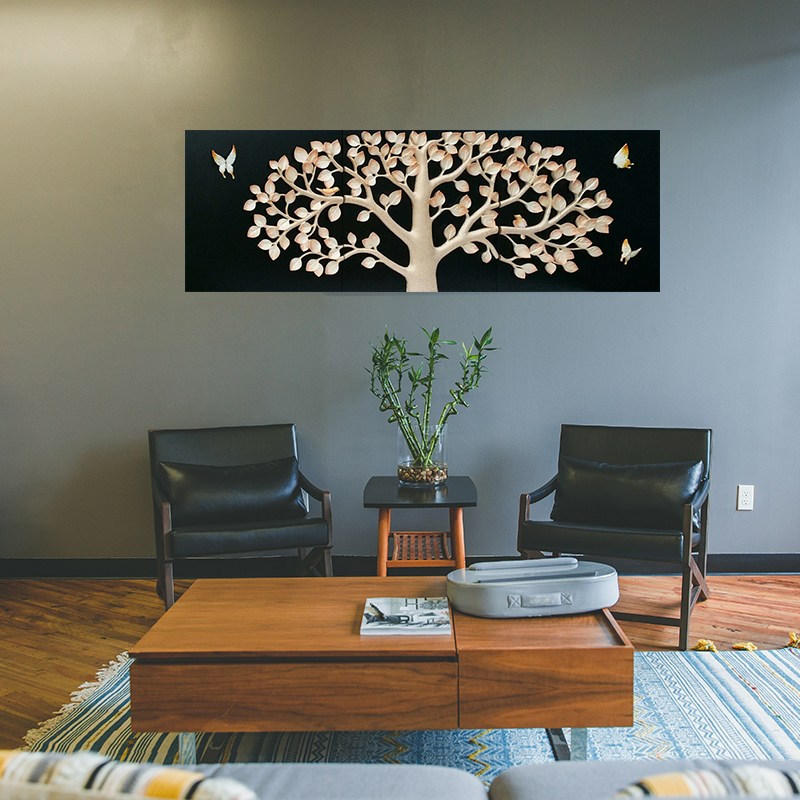 돈나무 나비 그림 거실 사무실 고급 디자인 부조 액자 350,000원