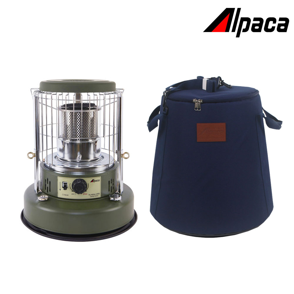 알파카 석유난로 스마트 카키색상+가방 SB460CW석유히터 기름난로 캠핑난로 등유난로 야외히터 258,000원