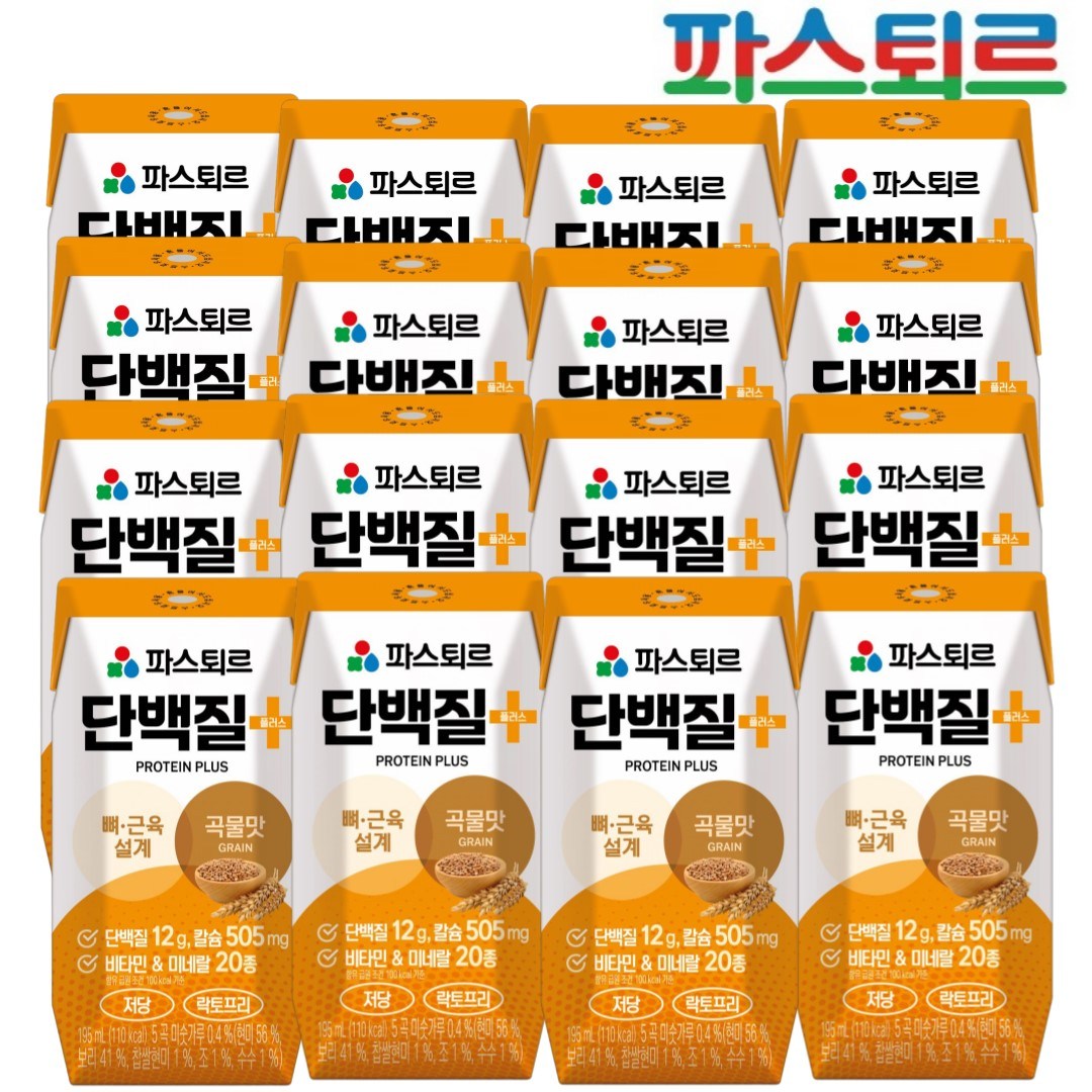 (대영) 파스퇴르 단백질 플러스 곡물맛 프로틴음료 20,360원