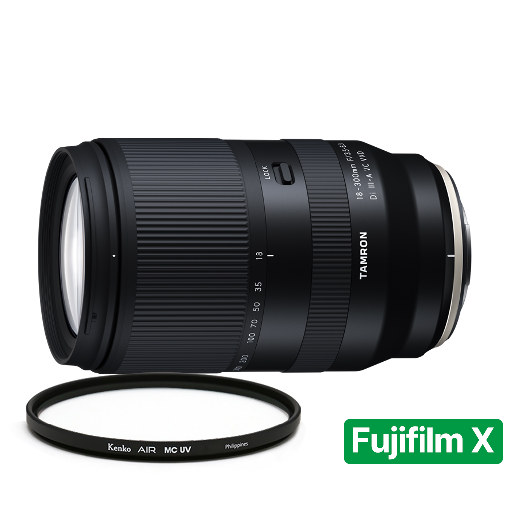 [지금사면 무상보증 3년] 탐론 18-300mm F/3.5-6.3 Di III-A VC VXD B061X 후지 X렌즈 + 겐코 AIR MCUV 67mm 필터, 단일상품, 현재가 800,000원