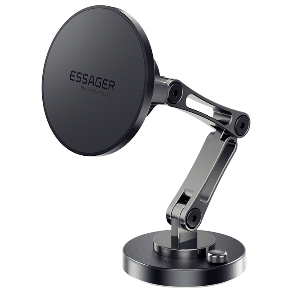 ESSAGER 맥세이프 마그네틱 차량용 핸드폰 거치대+ 맥세이프메탈링, 블랙 53,000원