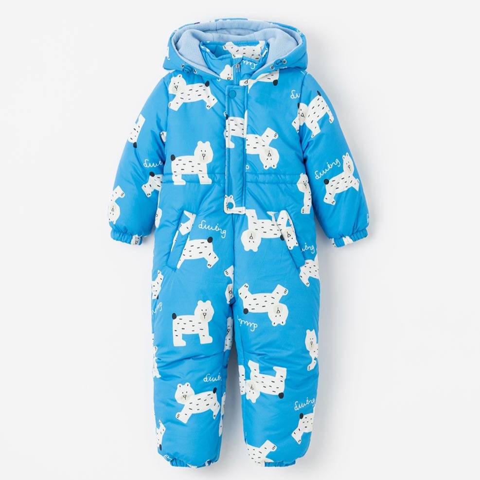 오즈키즈 남아용 스노우베어 올인원 스키복 상하의 세트 69,900원