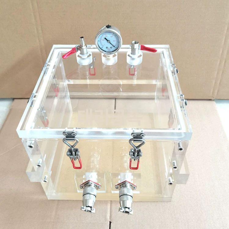 진공챔버 아크릴 진공게이지 레진 에폭시 탱크 건조 실험 시험기 펌핑 연구실 박스 산업용 22,400원