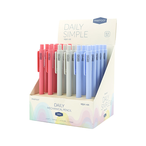 핑크풋 데일리 샤프 0.5mm (30개세트), 단품 22,000원