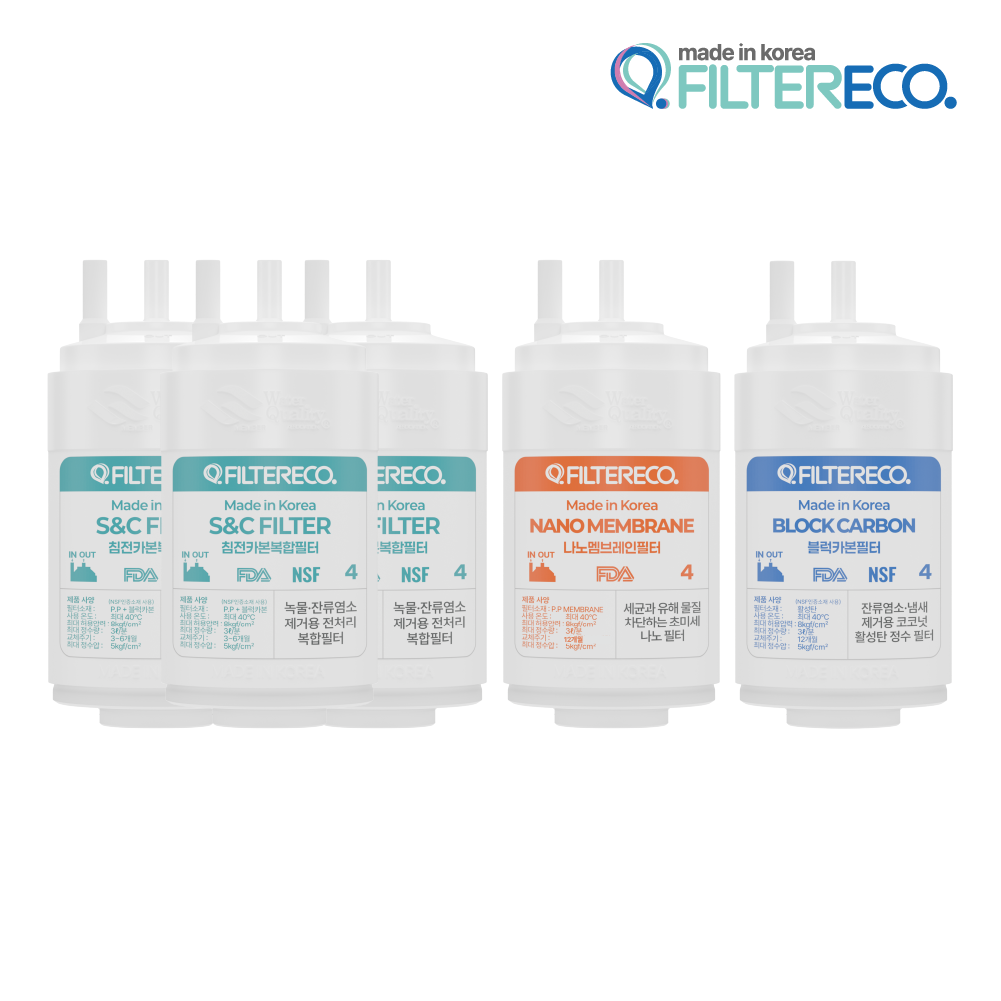 [호환] CP-PS011MS 필터 쿠쿠정수기 최고급형 4인치 1세트 (1+1+1) 30,700원