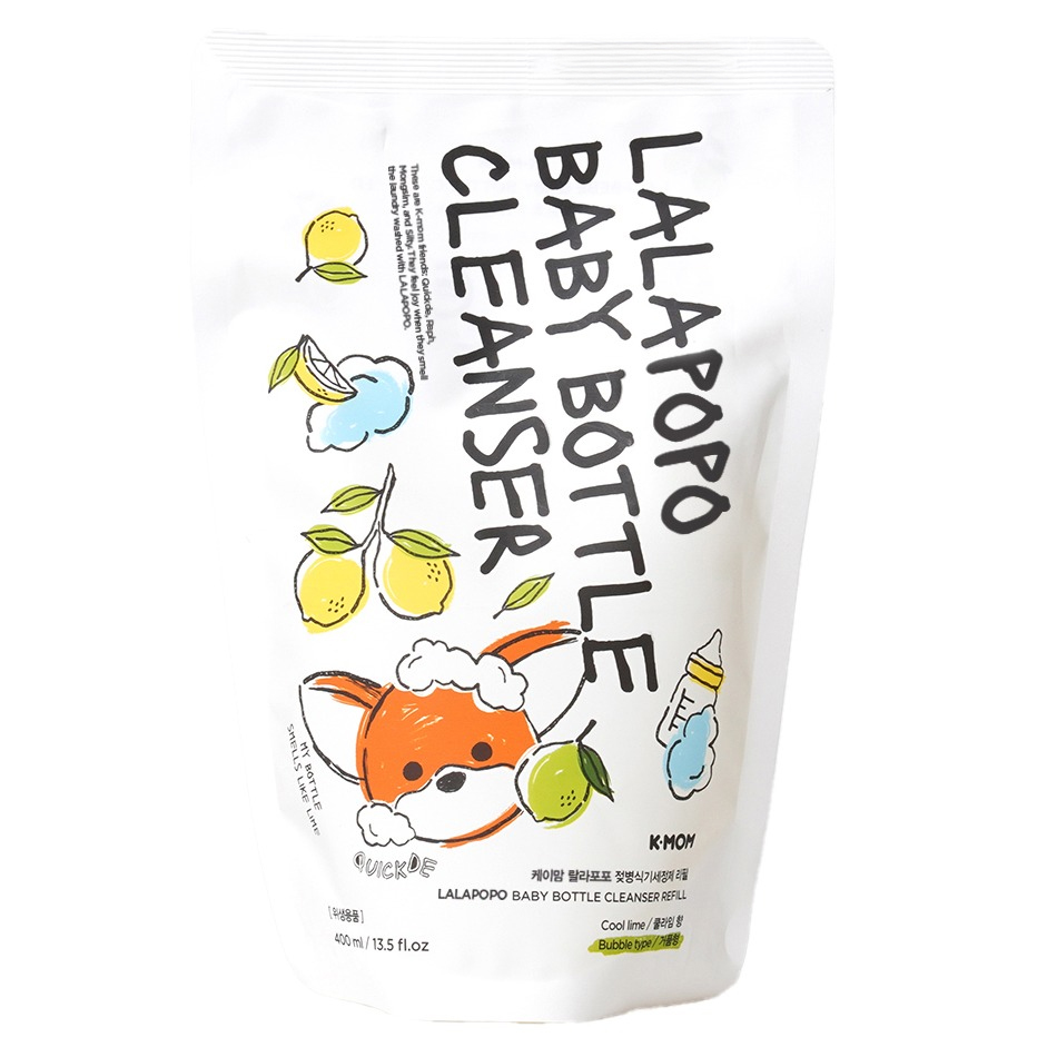 케이맘 랄라포포 젖병식기세정제 거품형 리필 2,910원