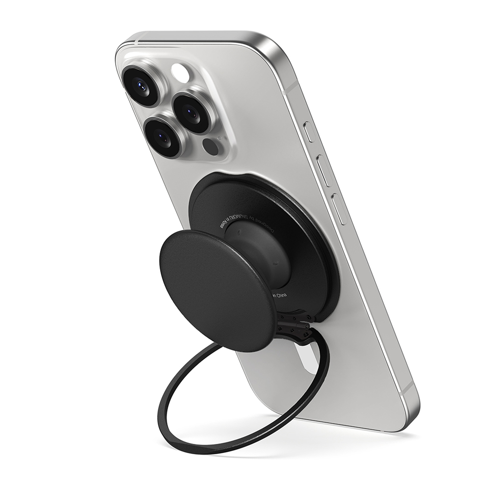 신지모루 원터치 자력강화 M 탭톡 링 스탠드 그립 거치 홀더, 블랙, 1개 15,900원