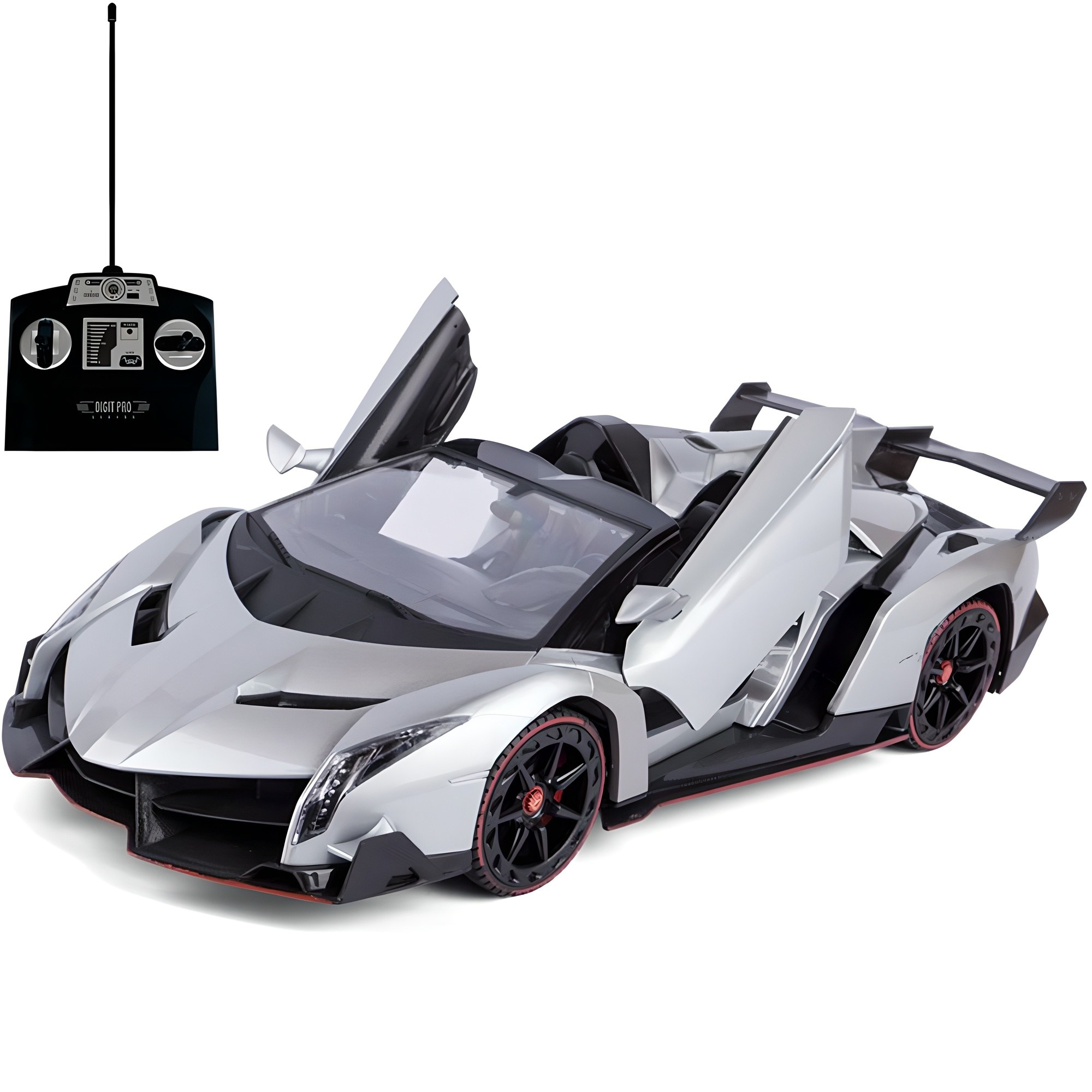 토이게이트 아동용 1:14 27MHz 2WD LED 자동오픈 로드스터 스트라이크 RC카, 그레이, 1개 31,800원