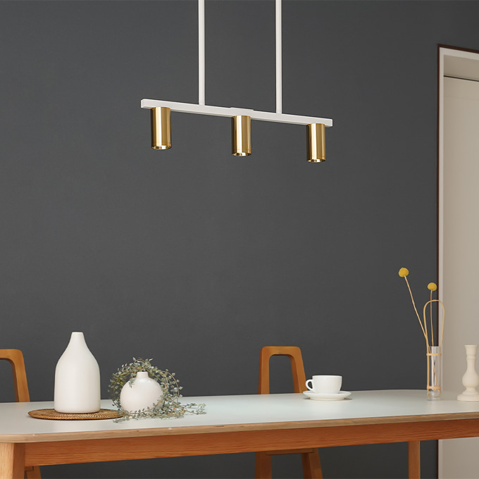 공간조명 실린더 3등 펜던트 조명 C타입 280,000원