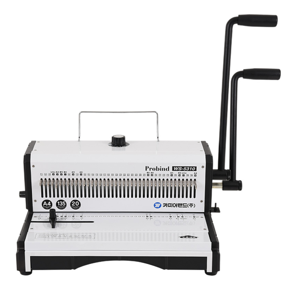 카피어랜드 프로바인드 메탈 스틸바디 3:1 와이어링 제본기 WS-5310, 135매 337,500원