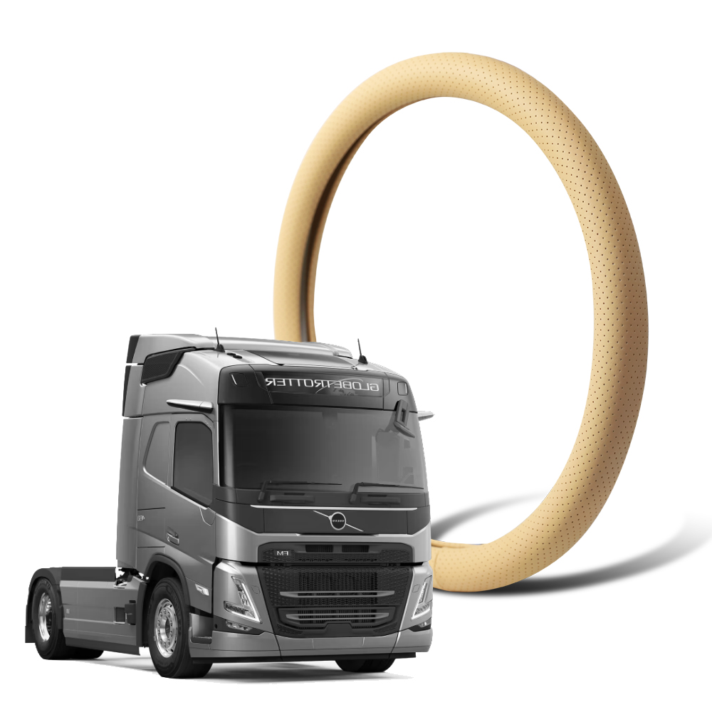 딜온 숨쉬는 논슬립 전차종 대형핸들커버 볼보트럭 FM 전용, 베이지450MM 26,900원