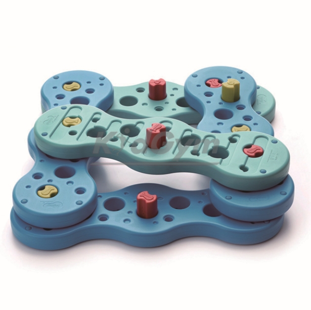 [티맥스] 키드짐 코랄 어드벤쳐 촉감놀이 걷기놀이 징검다리건너기 (보드6개+코랄기둥18개), 1개 664,000원