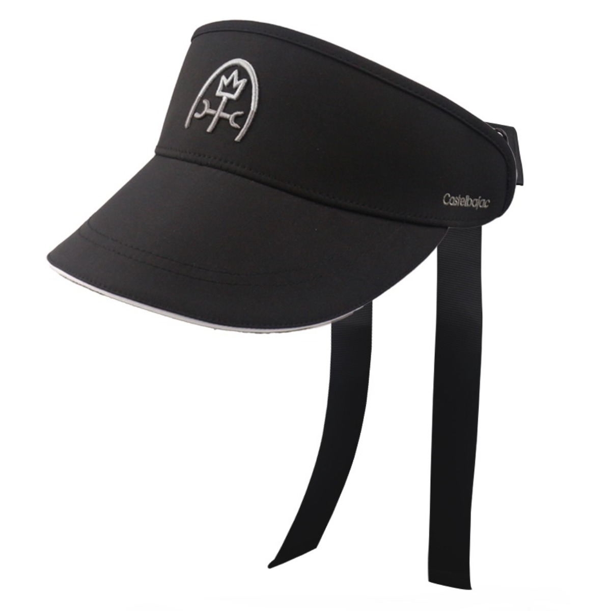 까스텔바작 여성 골프 탈부착 리본 와이드 챙 투톤 로고 썬바이저 44,820원