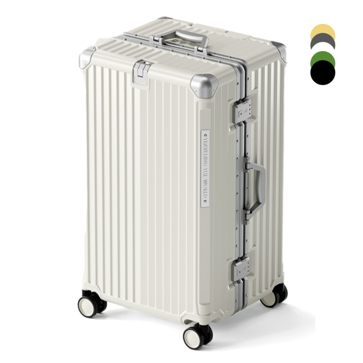 우위제 캐리어 대형 대용량 알루미늄 프레임 하드 여행용 튼튼한 캐리어 TSA락, 현재가 109,180원