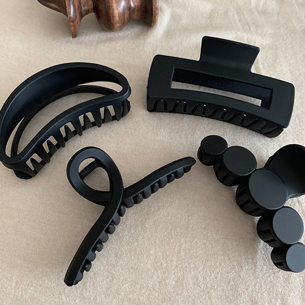 어반이즈 카본 블랙 무광 헤어 집게핀 4P 세트 10,380원