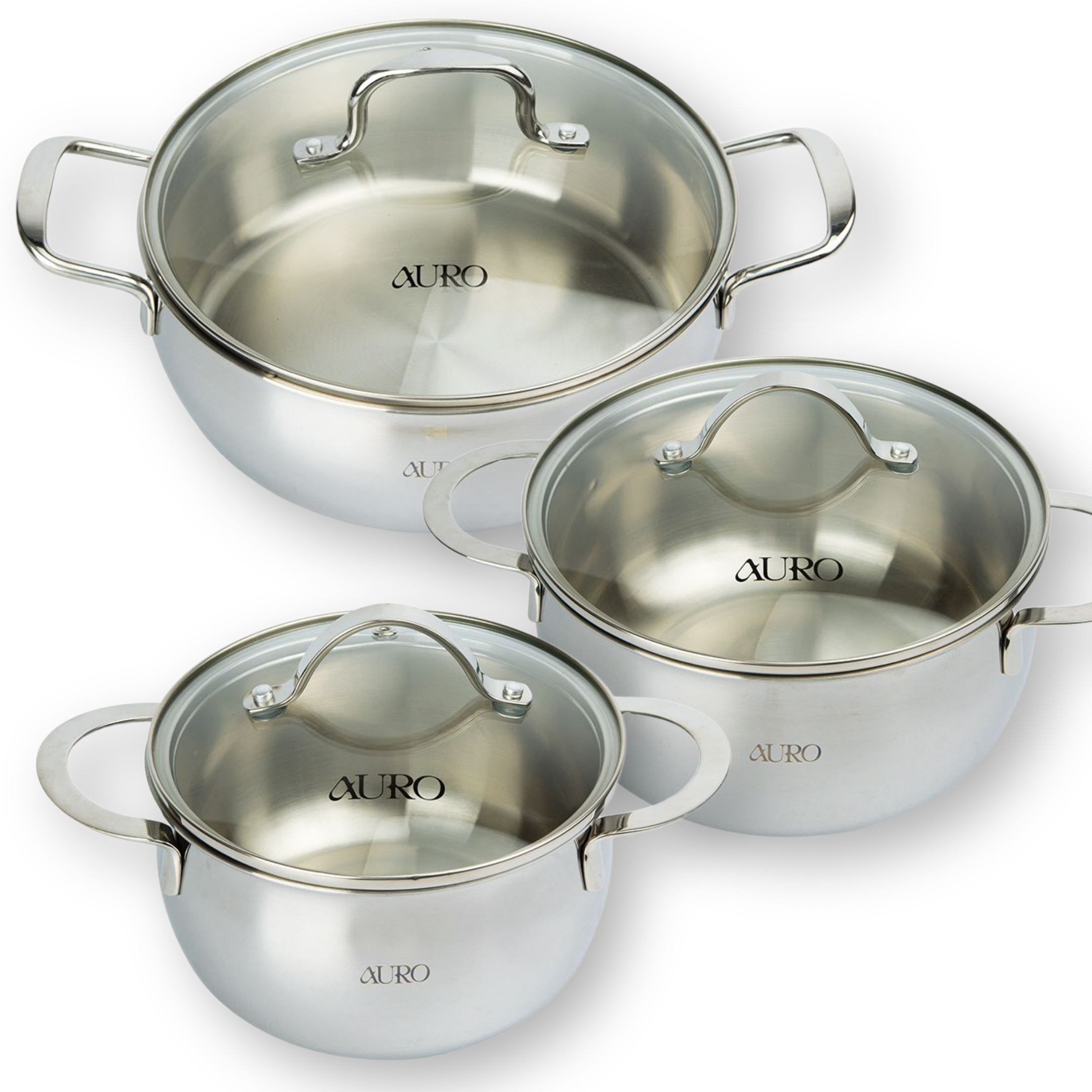 아우로 통5중 304스텐 IH 인덕션 하이라이트 양수 볶음 냄비세트, 1세트, 16cm, 양수냄비 33,000원