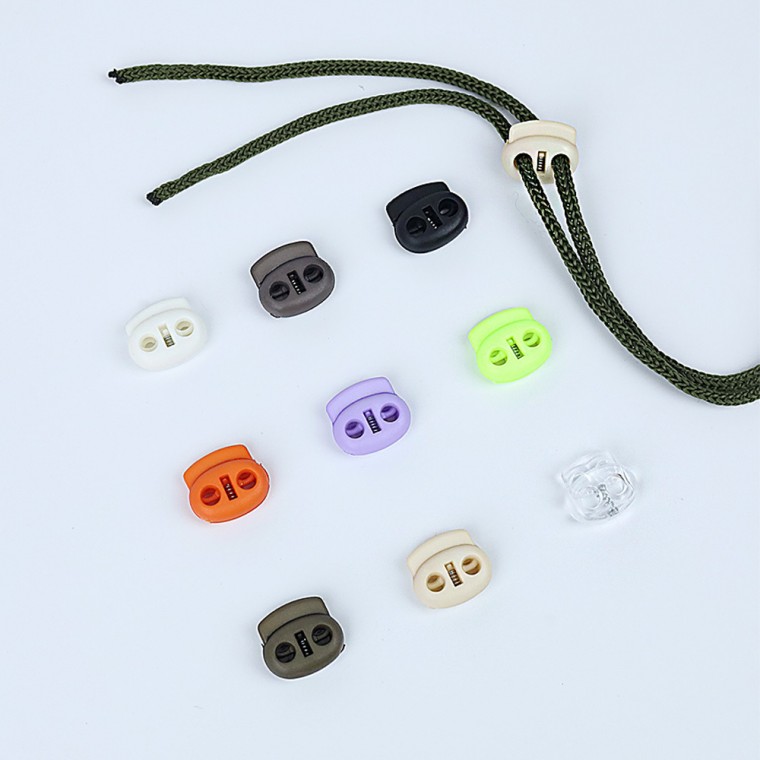 다용도 돼지코 스토퍼 끈 조절 가방 부자재 스트링 의류 모자 고무줄 길이 바지 스트랩 마스크 줄 조임 3,160원