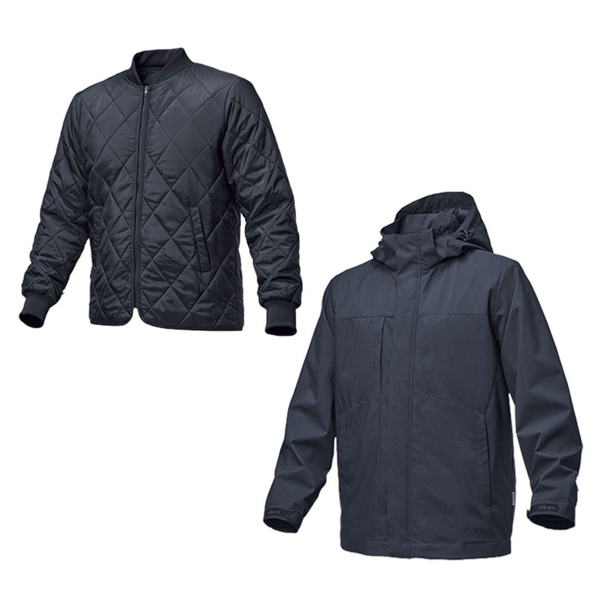ZIBEN 겨울 동계 패딩 내피 탈부착 점퍼 ZB-J2452 방한 작업복 워크웨어 162,000원