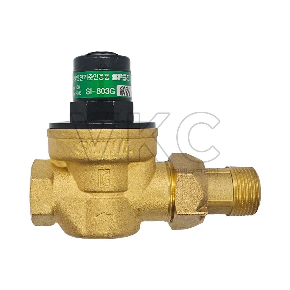신일 세대별 수도용 감압밸브 SI-803G 체크내장형 15A (황동 감압변 SI-803N) 54,900원