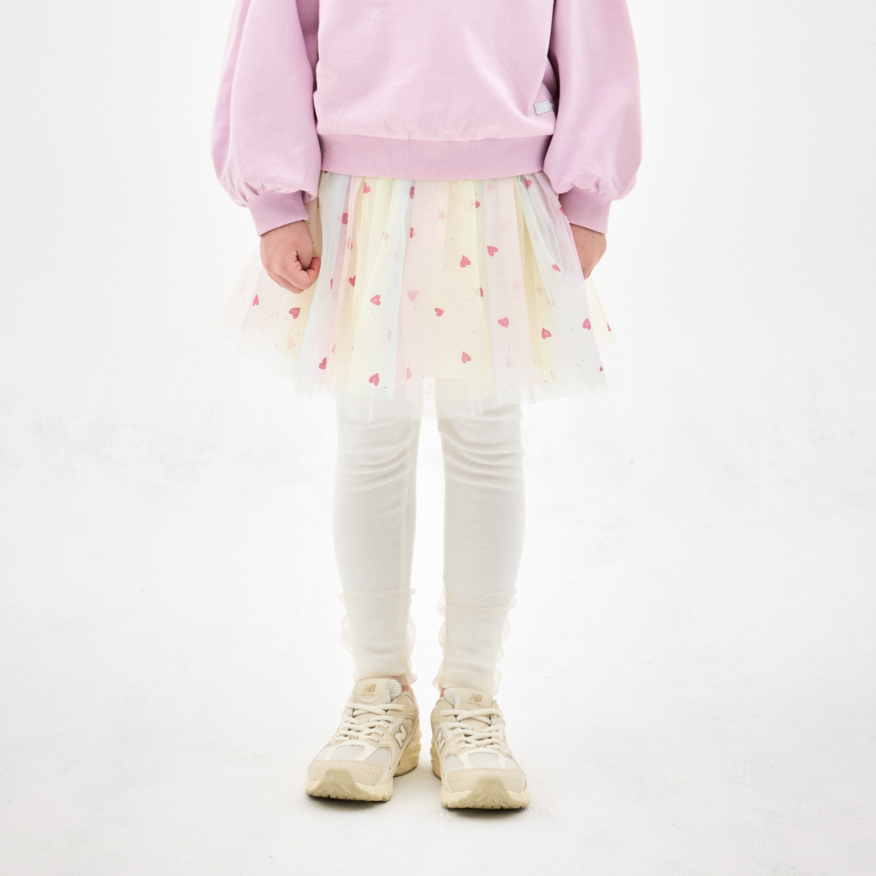 젤리스푼 여아용 블링블링 오로라 스커트 레깅스 20,900원