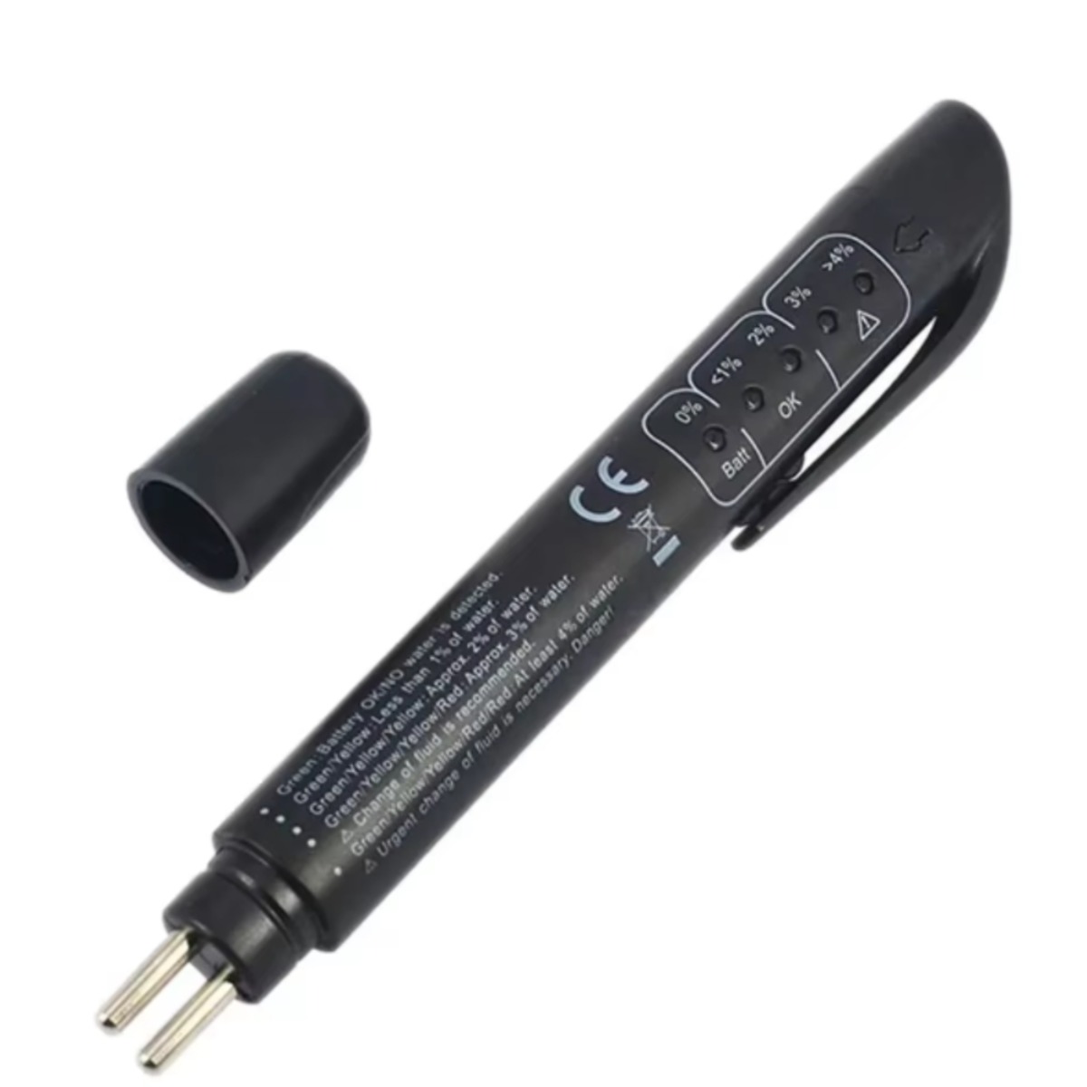 자동차 브레이크 오일 수분 측정기 유체 테스트 펜 테스터기, 1개, 브레이크유체디지털테스터 13,400원