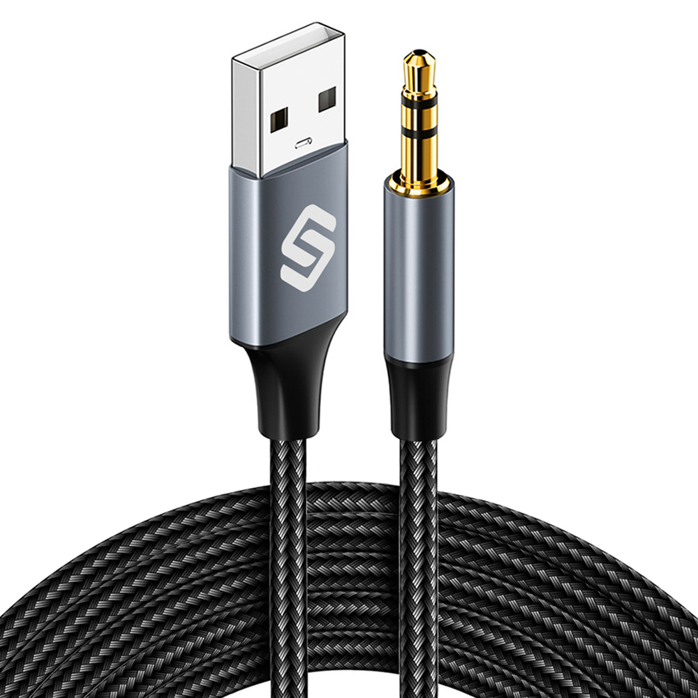 스페이스쉴드 사운드 링크 USB A to 3.5mm TRS 3극 AUX 오디오 변환 연장 케이블 2m 12,900원