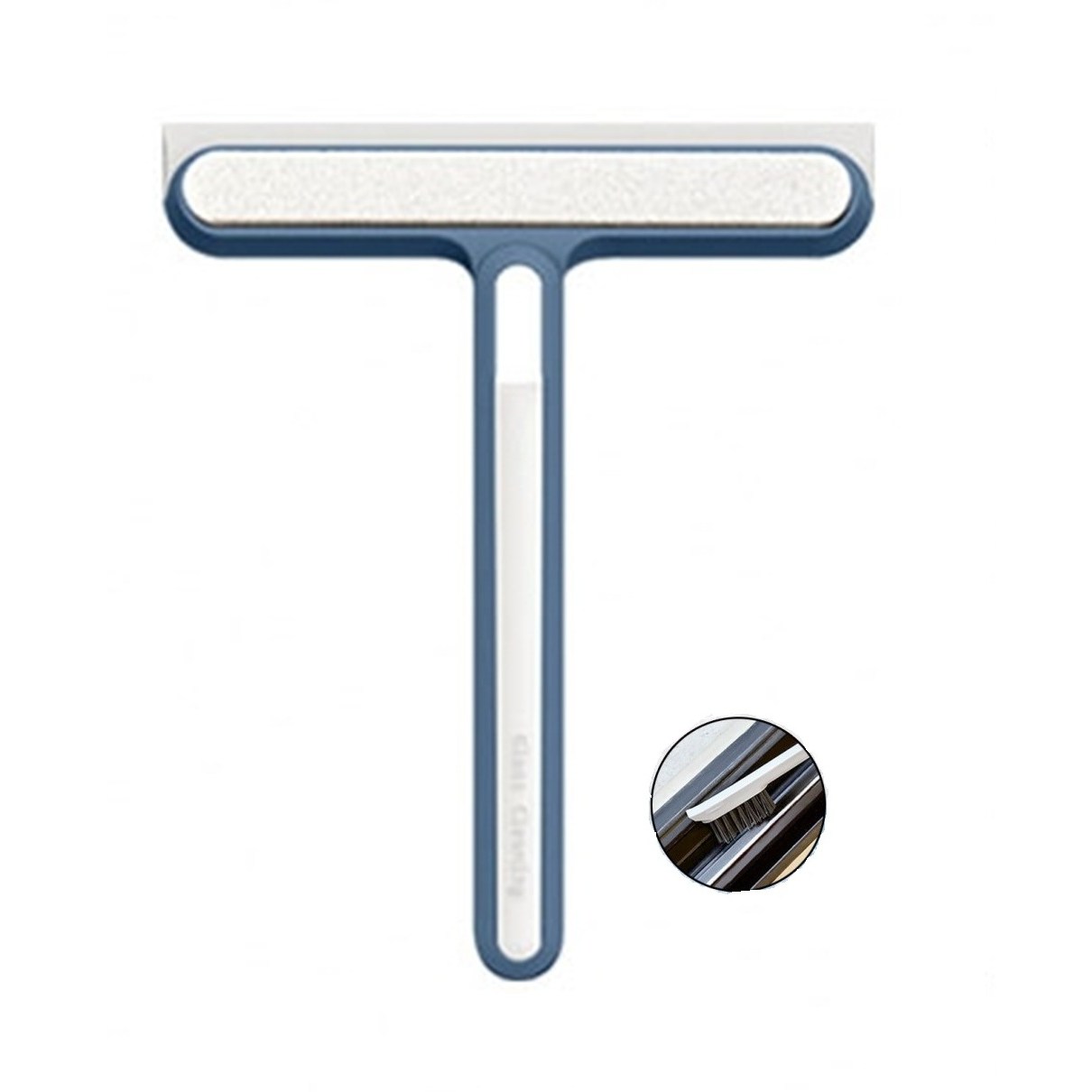 창문 거울 유리닦이 다용도 멀티 스크래퍼, 청소솔 포함 구성, 블루(청소솔 내장), 1개 16,500원